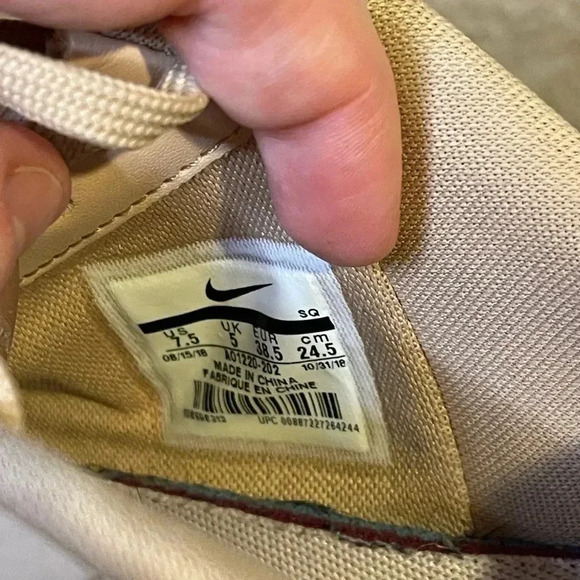 Nike Air Force 1 Jester XX Bio Beige Pink size 7.5 womens - Picture 7 of 7